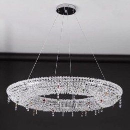 Lampă cu pandantiv din cristal Lumină modernă Plafoniera de lux