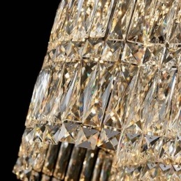 Plafoniera din Cristal Lampă suspendată modernă cu decorare simplă