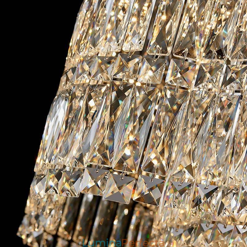 Plafoniera din Cristal Lampă suspendată modernă cu decorare simplă