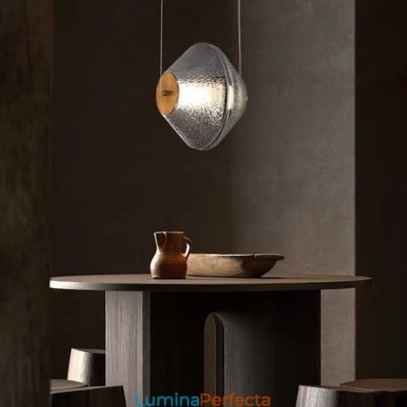 Lampă suspendată Modernă, simplă, o singură sticlă, plafon mică Lampă suspendată Modernă, simplă, o singură sticlă, plafon mică