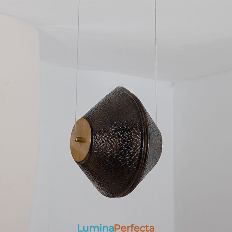 Lampă suspendată Modernă, simplă, o singură sticlă, plafon mică