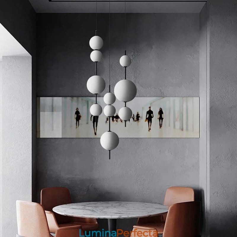 Lampă suspendată Modern Minimalist Magic Beans Molecule Plafoniera