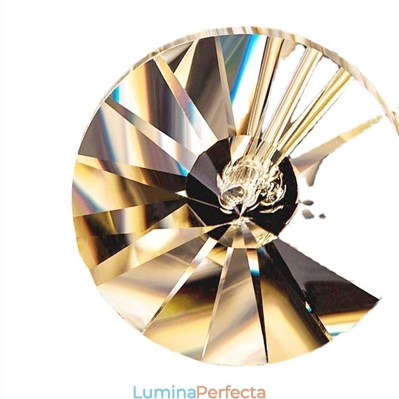 Plafoniera modernă minimalistă galvanizată din fier Sun Flower Pendant