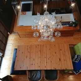 Lampă suspendată modernă Plafoniera minimalistă din sticlă cu bule