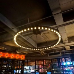Lampă suspendată Americană Plafoniera Decor Fier Forjat Retro