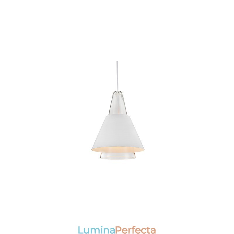 Candelabru din sticlă cu pictură contemporană modernă