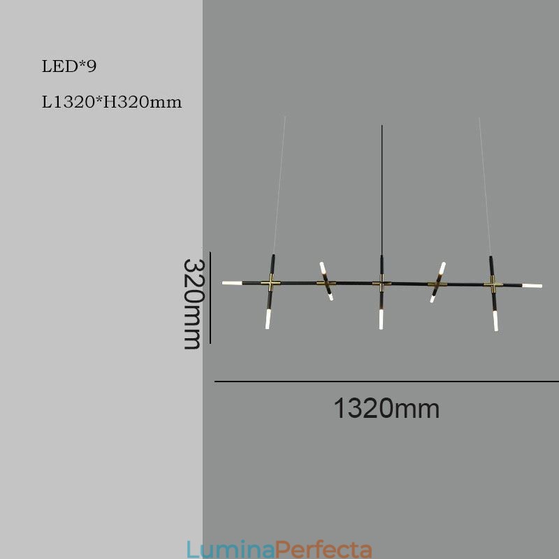 Lampă suspendată simplă Creativ Splicing Plafoniera albă caldă Lampă combinată DIY