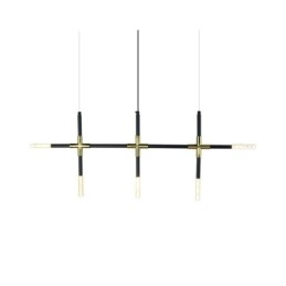 Lampă suspendată simplă Creativ Splicing Plafoniera albă caldă Lampă combinată DIY