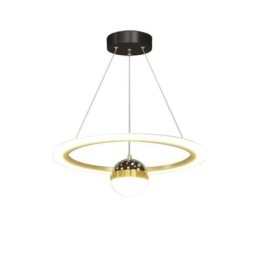 Lampă suspendată Plafoniera minimalistă din fier forjat acrilic Star Ring