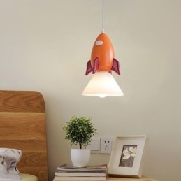 Plafoniera minimalistă din fier forjat Moon Landing