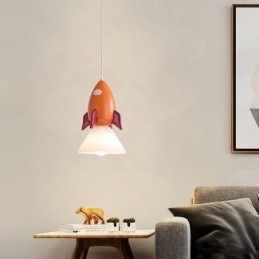 Plafoniera minimalistă din fier forjat Moon Landing