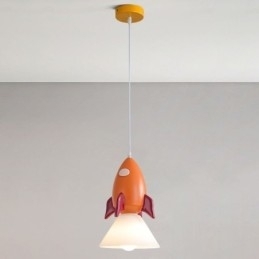 Plafoniera minimalistă din fier forjat Moon Landing
