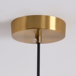 Lampă Nordic Pendant Fier forjat Plafoniere creative Disc