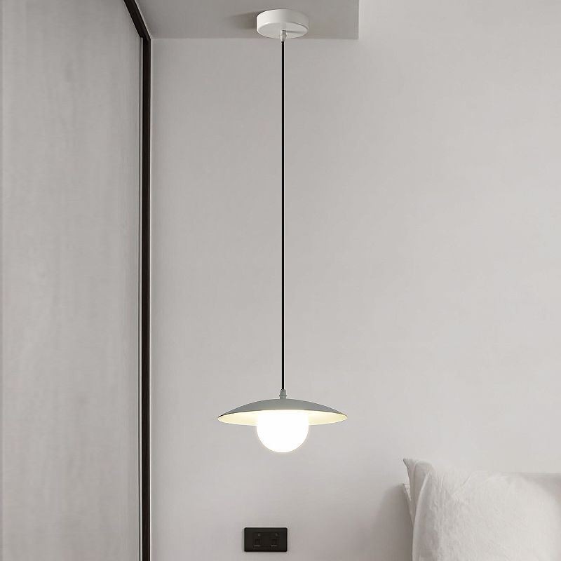 Plafoniera cu pandantiv nordic creativ din fier forjat G9 Disc