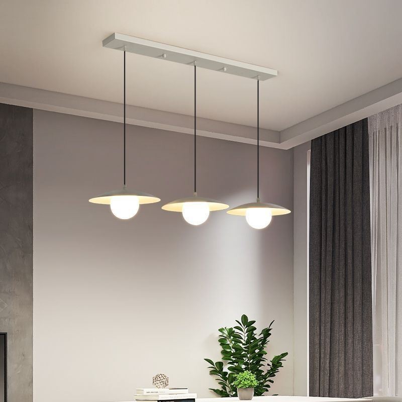 Plafoniera cu pandantiv nordic creativ din fier forjat G9 Disc