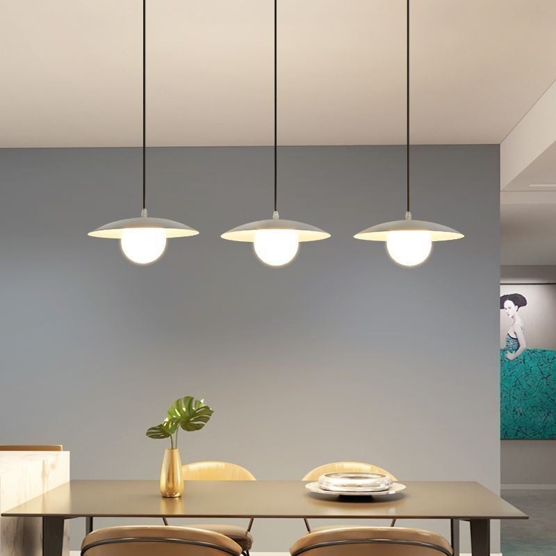 Plafoniera cu pandantiv nordic creativ din fier forjat G9 Disc
