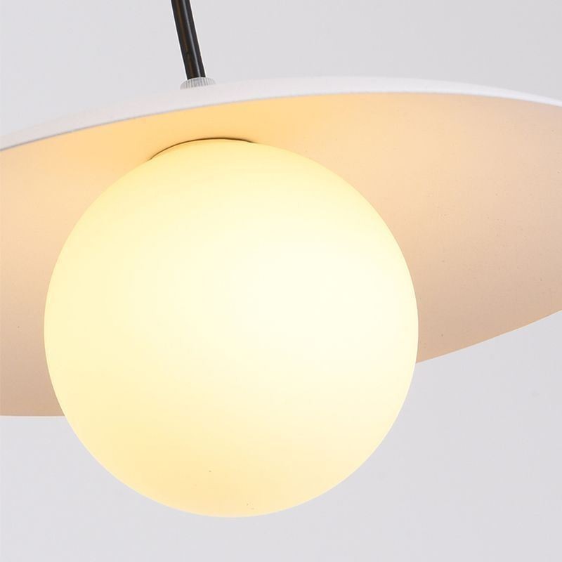 Plafoniera cu pandantiv nordic creativ din fier forjat G9 Disc