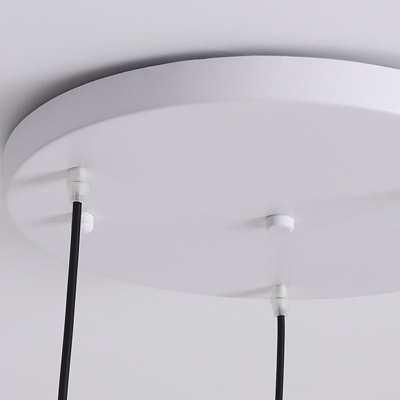 Plafoniera cu pandantiv nordic creativ din fier forjat G9 Disc