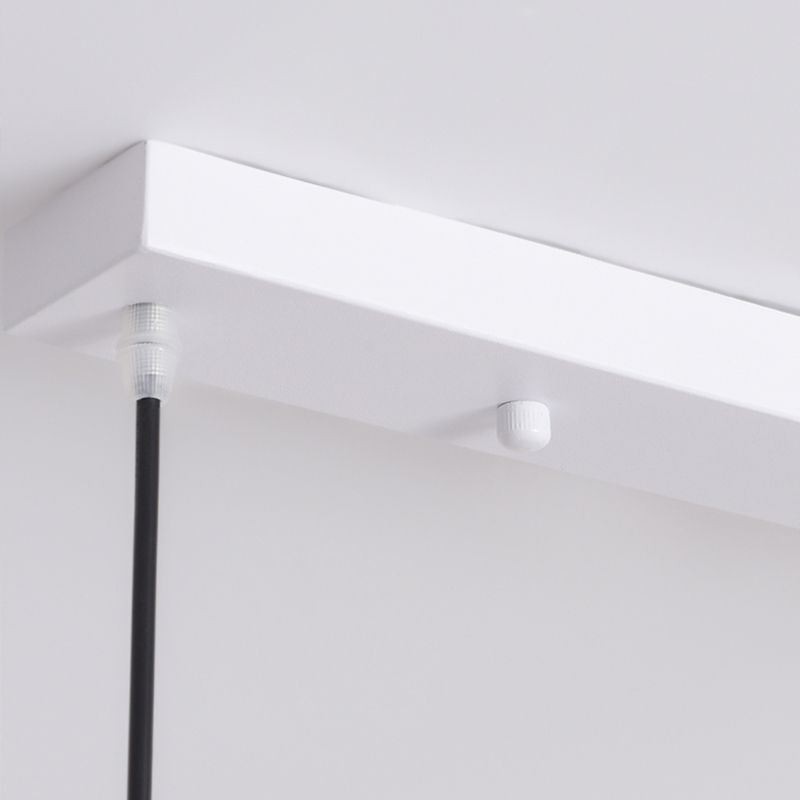 Lampă nordică suspendată Creative G9 Plafoniera Wave din fier forjat