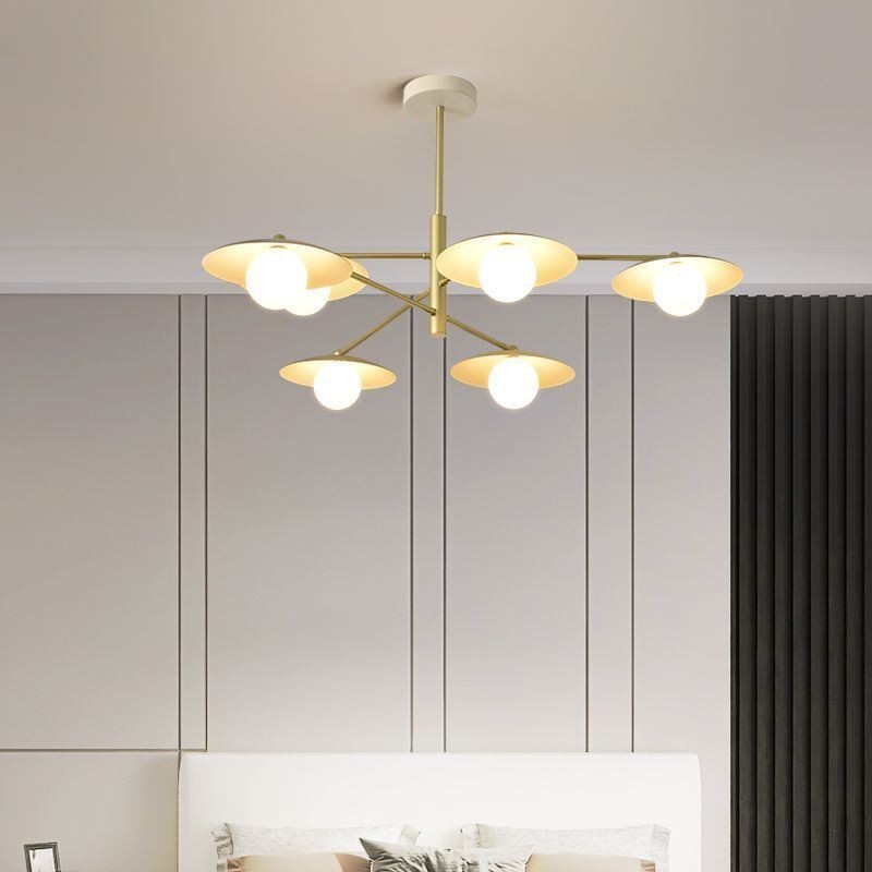Plafoniera Nordic Pendant Disc Creative G9 din Fier forjat