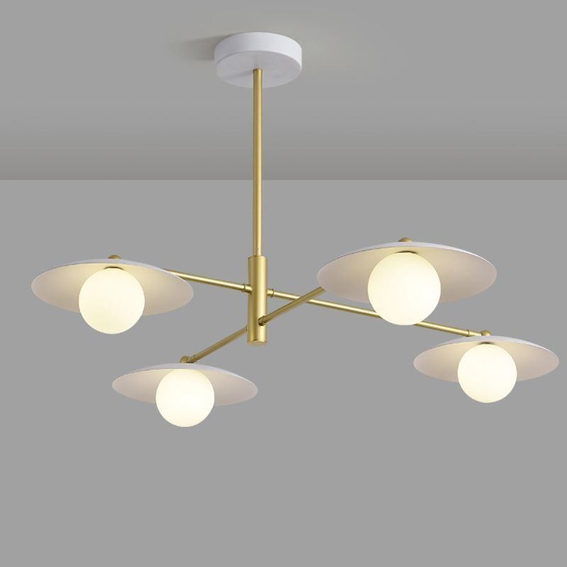 Plafoniera Nordic Pendant Disc Creative G9 din Fier forjat