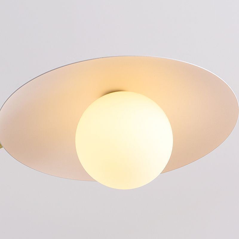 Plafoniera Nordic Pendant Disc Creative G9 din Fier forjat