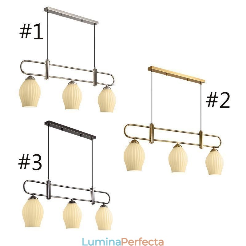 Lampă Nordic Pendant Fier forjat Plafoniera Creativă Stamen