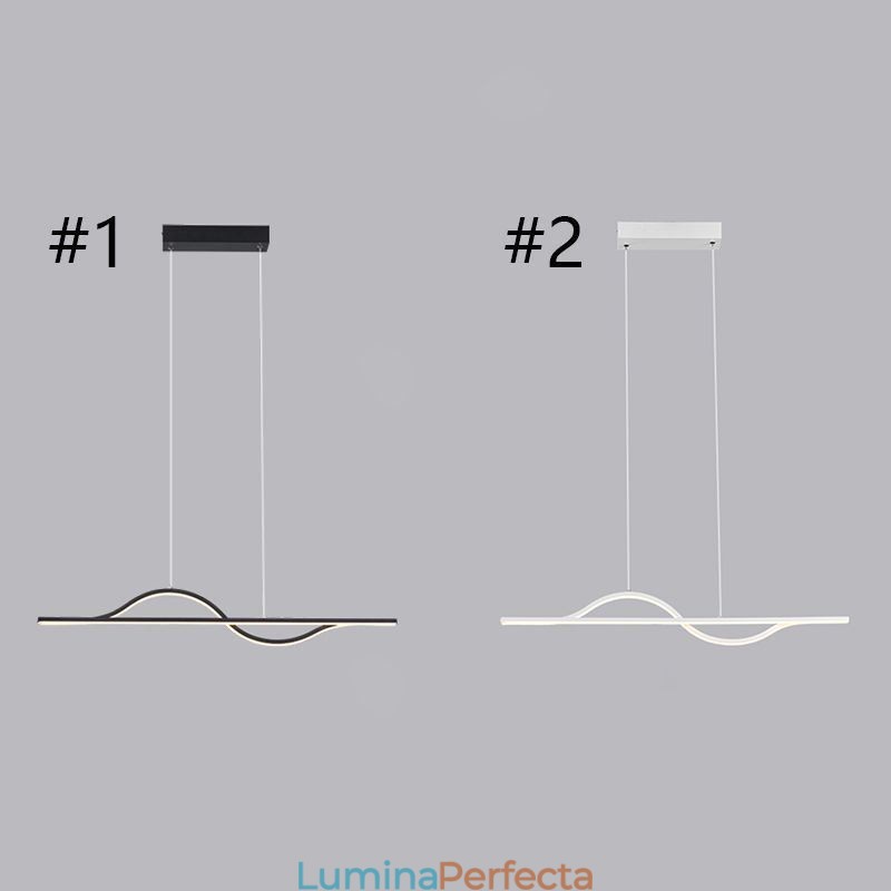 Lampă de plafon elegantă din aluminiu Art Wave