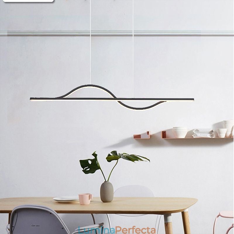 Lampă de plafon elegantă din aluminiu Art Wave