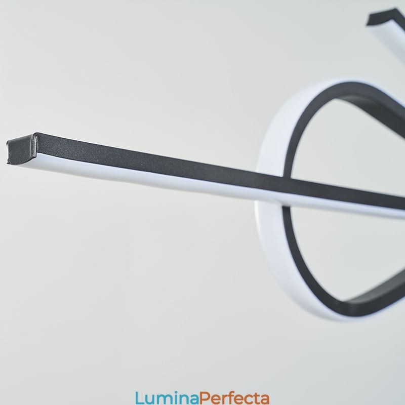 Plafoniera cu pandantiv simplu din aluminiu Art Bowknot
