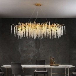 Candelabru din sticlă Nordic Branch G9