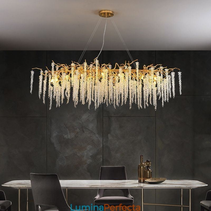 Candelabru din sticlă Nordic Branch G9
