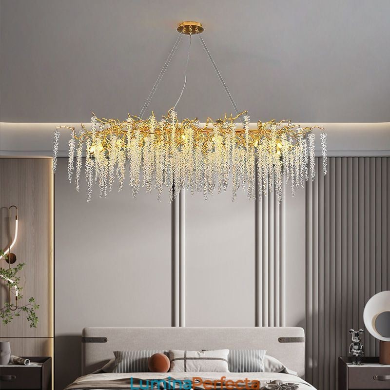 Candelabru din sticlă Nordic Branch G9