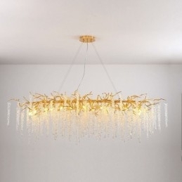 Candelabru din sticlă Nordic Branch G9
