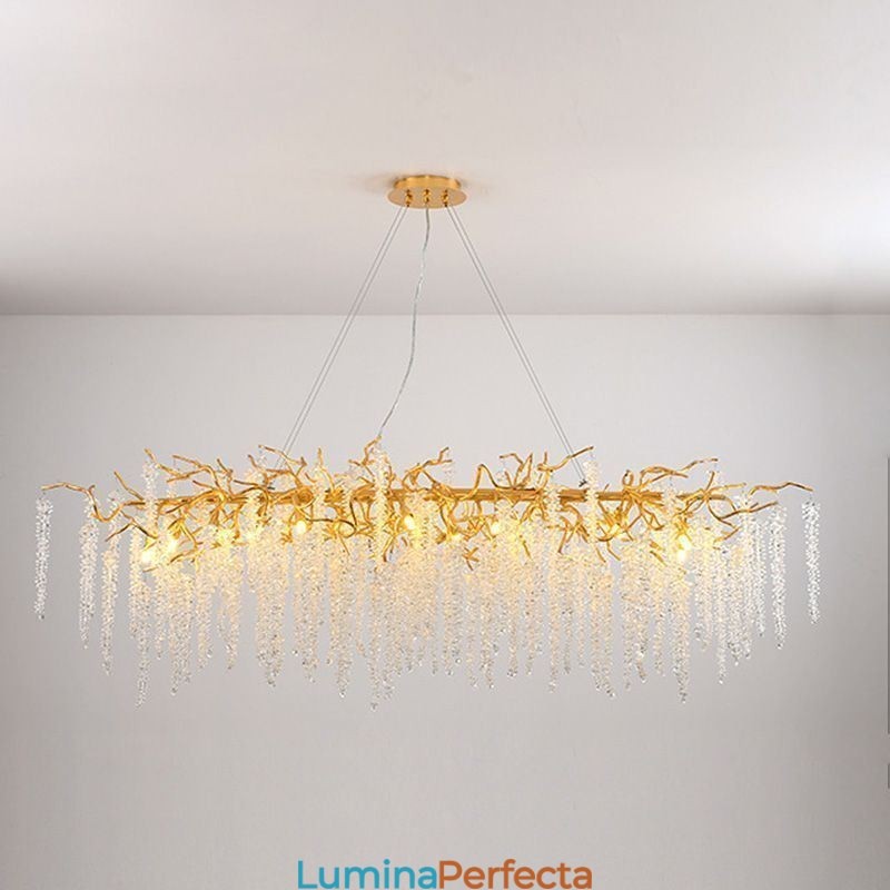 Candelabru din sticlă Nordic Branch G9