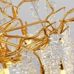 Candelabru din sticlă Nordic Branch G9