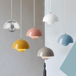 Lampă suspendată modernă Macaron Lampă suspendată decorativă