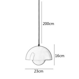 Lampă suspendată modernă Macaron Lampă suspendată decorativă