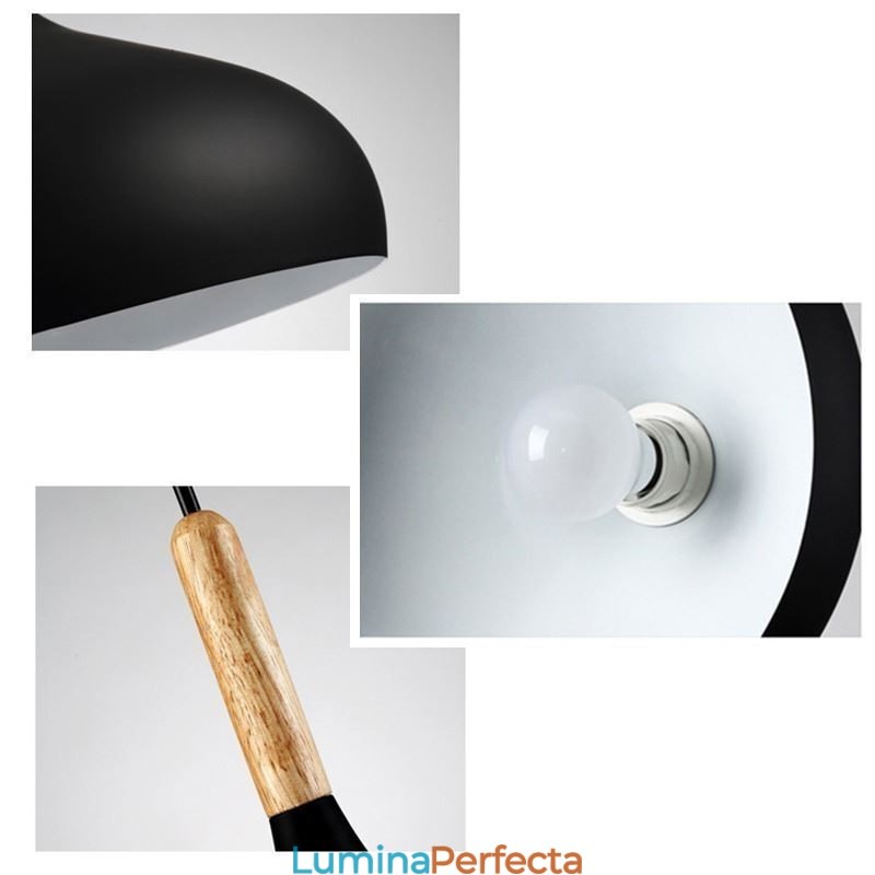 Lampă suspendată nordică Macaron Lampă suspendată cu un singur cap