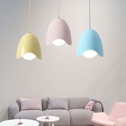 Lampă suspendată Creative Macaron Lampă suspendată cu un singur cap