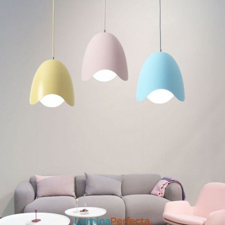 Lampă suspendată Creative Macaron Lampă suspendată cu un singur cap Lampă suspendată Creative Macaron Lampă suspendată cu un singur cap