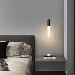 Lampă suspendată înghețată modernă Lampă suspendată periată