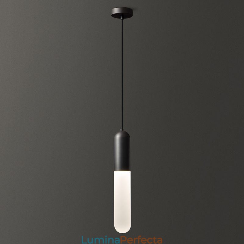 Lampă suspendată înghețată modernă Lampă suspendată periată