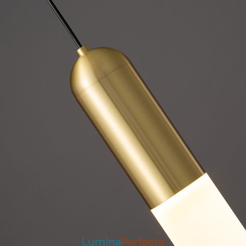 Lampă suspendată înghețată modernă Lampă suspendată periată