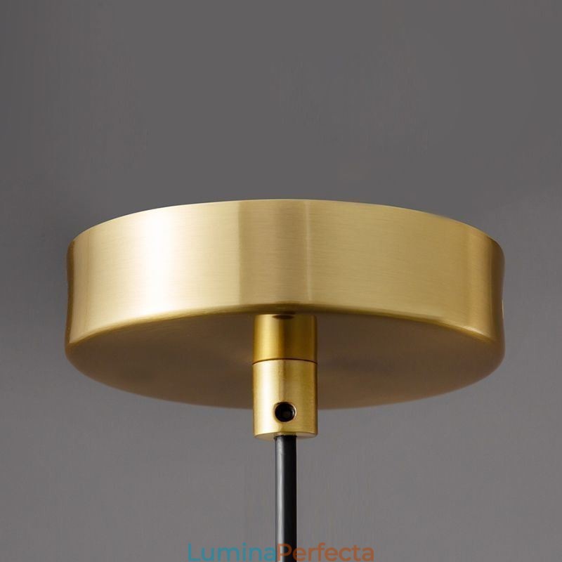 Lampă suspendată înghețată modernă Lampă suspendată periată