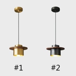 Lampă suspendată modernă, cu o lumină, insulă de iluminat din alamă