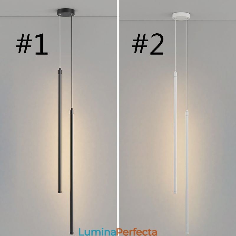 Lampă suspendată Nordic Long Tube Lamp Island