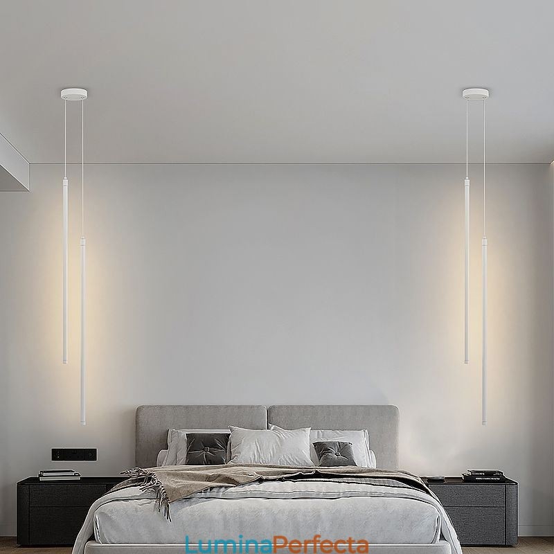 Lampă suspendată Nordic Long Tube Lamp Island