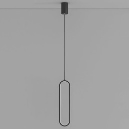 Lampă suspendată modernă Lampă suspendată ovală minimalistă
