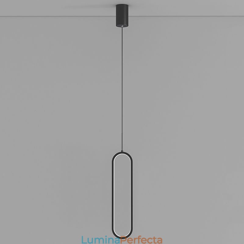 Lampă suspendată modernă Lampă suspendată ovală minimalistă